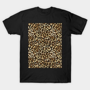 Pretty Simple Animal Print Leopard Savage Safari Wild Pattern T-Shirt